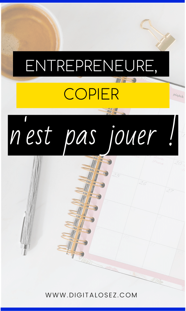 plagiat entrepreneuriat